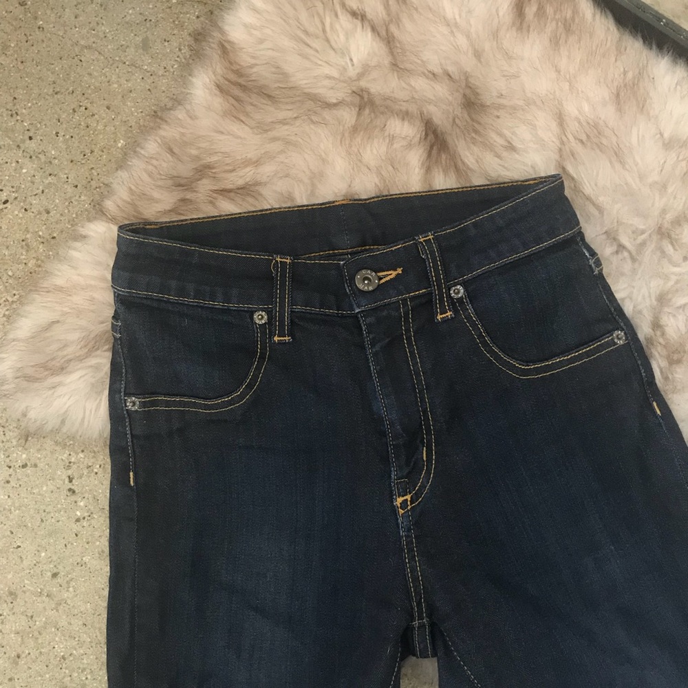 LF carmar distressed skinny jeans